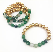 Load image into Gallery viewer, Stella Bracelets - Green Jade
