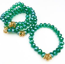 Load image into Gallery viewer, Twisted Bracelet- Clear Emerald
