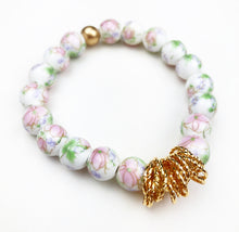 Load image into Gallery viewer, Twisted Bracelet - Pink Porcelain
