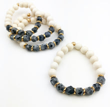 Load image into Gallery viewer, Stella Bracelets - Black Labradorite
