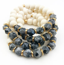 Load image into Gallery viewer, Stella Bracelets - Black Labradorite
